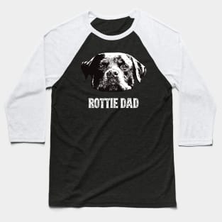 Rottweiler Dad Baseball T-Shirt